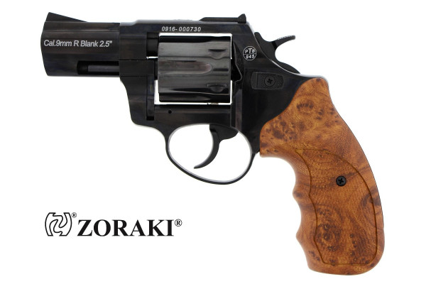 ZORAKI R1 - 2,5" - 9MM R.K. - SHINY/HOLZGRIFF
