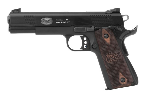 MAUSER 1911 .22LR - HALBAUTOMATISCHE PISTOLE - WALNUSSGRIFF