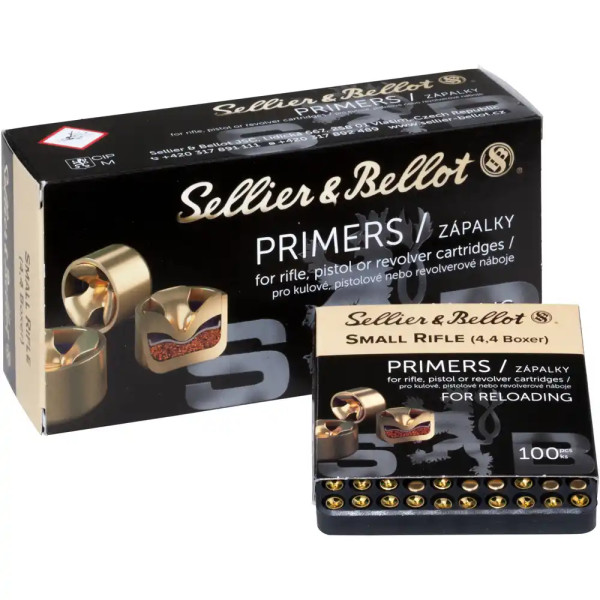 SELLIER & BELLOT ZÜNDHÜTCHEN - SMALL RIFLE - 4,4 MM - BOXER