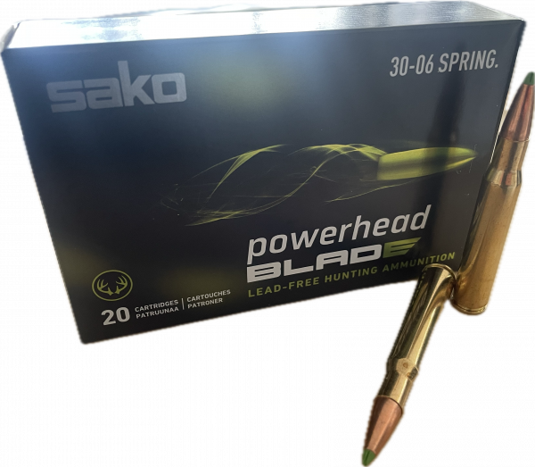 SAKO POWERHEAD BLADE - .30-06SPR. - 11,0G / 170GRS - 20 SCHUSS - BLEIFREI