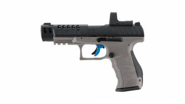 WALTHER Q5 MATCH - COMBO - 5" - SET MIT RED DOT - 4,5MM CO2