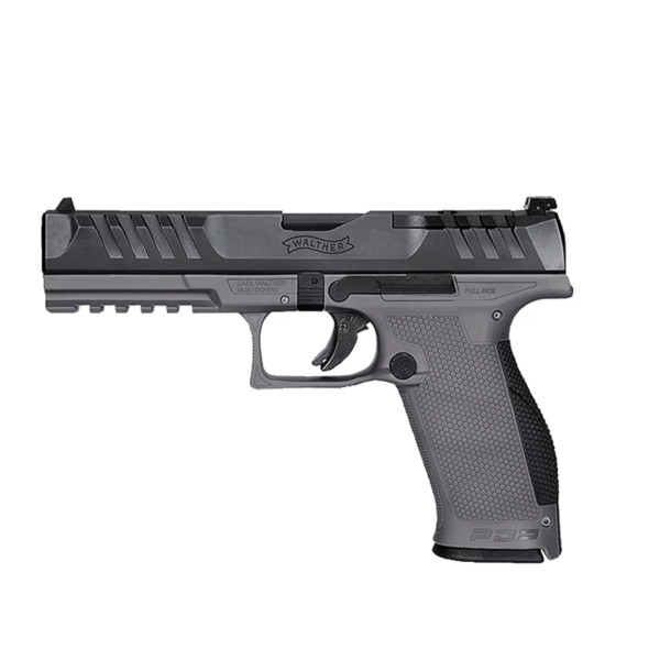 PISTOLE - WALTHER PDP FS V2 - 5" O.R - TUNGSTEN GREY. - 9MM LUGER