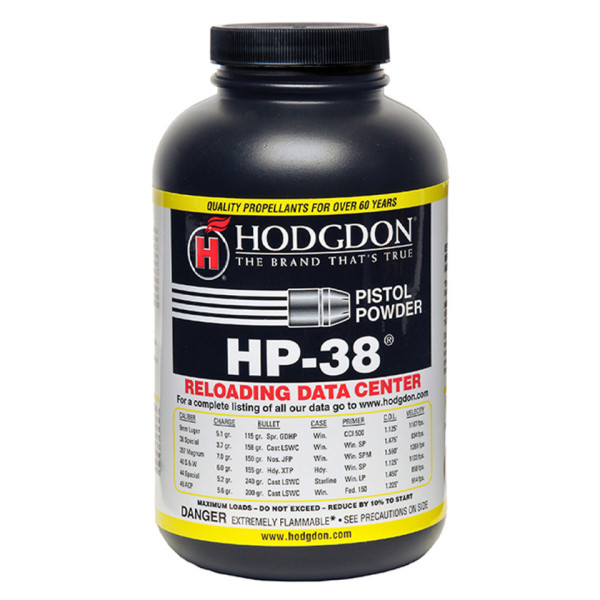 HODGDON PISTOLENPULVER HP 38 - 0,454 G