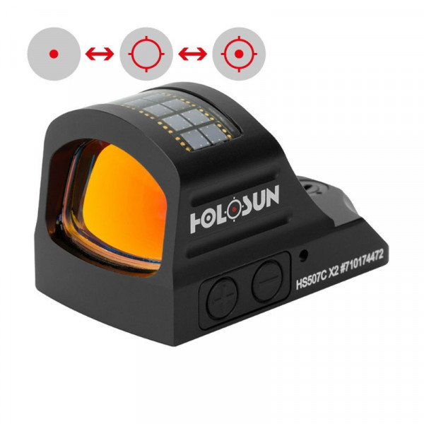 HOLOSUN REDDOT REFLEXVISIER - HS507C-X2