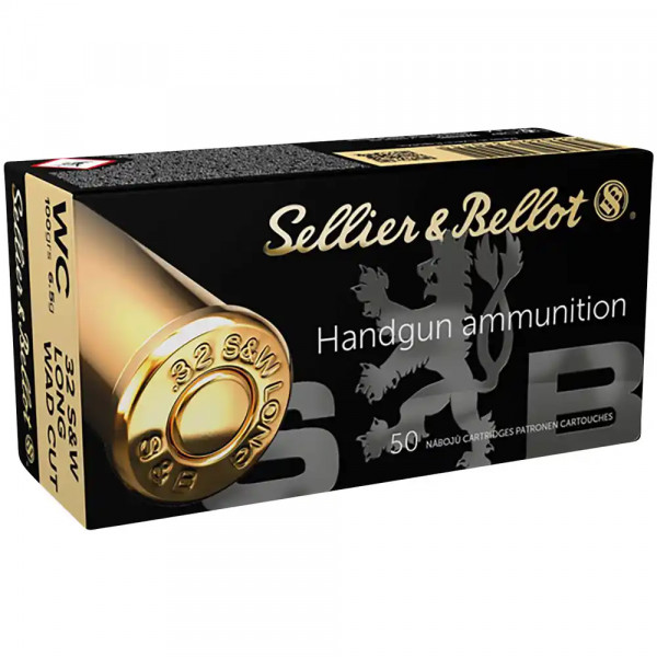 SELLIER & BELLOT .32S&W LONG WC - 6,5G / 6,5 G. - 50 SCHUSS