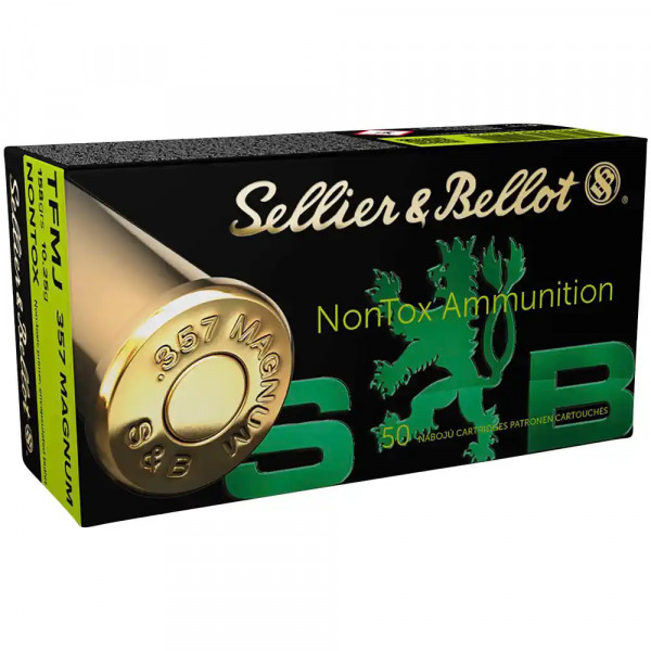 SELLIER & BELLOT .357MAG. 158GRS TFMJ. - 50 SCHUSS - NON-TOX