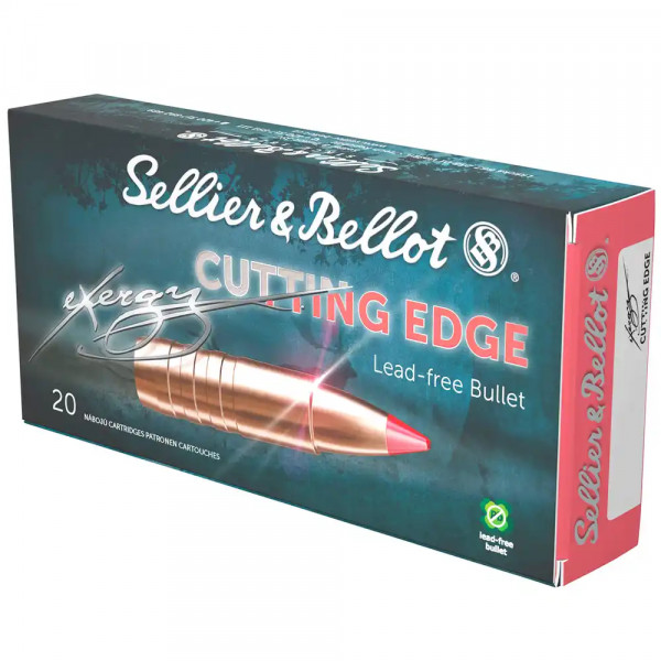 SELLIER & BELLOT - 30-06SPR. - EXERGY EDGE - 165GRS. / 10,7G. - 20 SCHUSS - BLEIFREI-Copy
