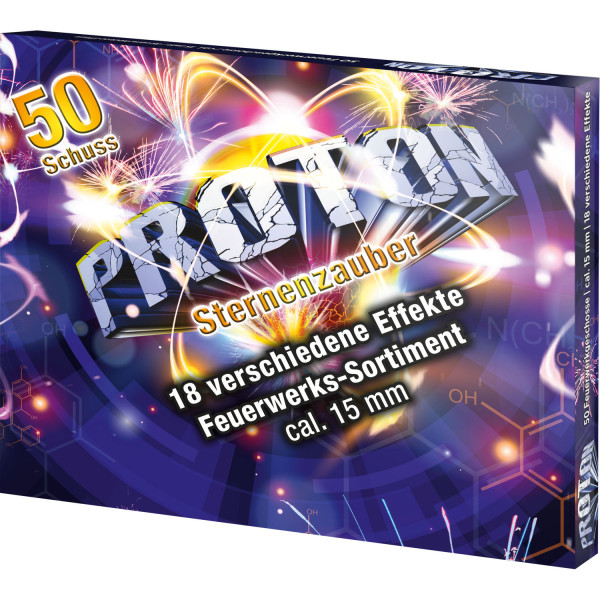 PROTON STERNENZAUBER - EFFEKTSORTIMENT - 50 TLG - 15 MM