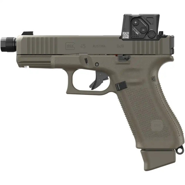 PISTOLE - GLOCK 45 MOS/FS/GL HUNTER COMBO - 9MM LUGER + AIMPOINT COA
