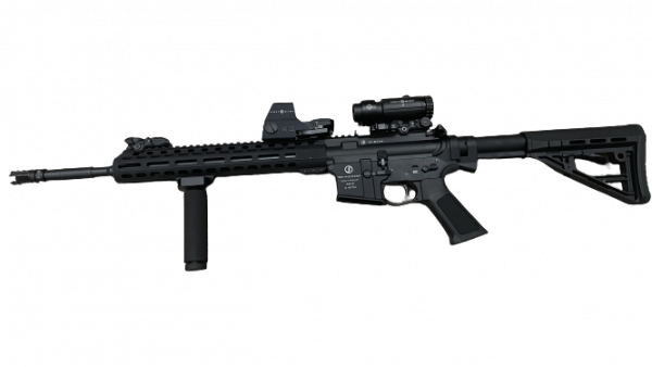 SPARSET - SCHMEISSER AR-15 M5F .223REM - 16,75" + SIGHTMARK "R-SPEC" RED-DOT + "T5-MAGNIFIER"-