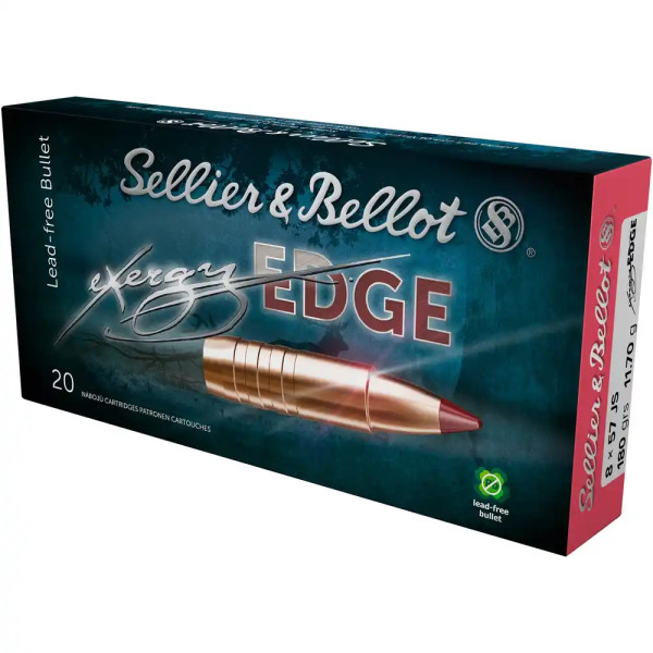 SELLIER & BELLOT - 8x57IS - EXERGY EDGE - 180GRS.. - 20 SCHUSS - BLEIFREI