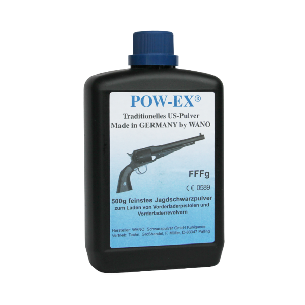 POW-EX JAGDSCHWARZPULVER FFF g - 0,5 KG