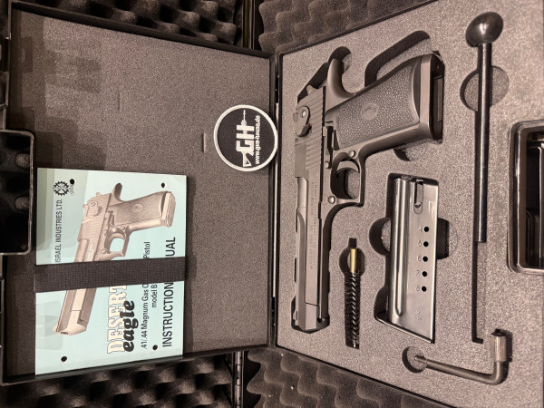 I.M.I DESERT EAGLE - .44REM.MAG. - 6 ZOLL MIT OVP - 1. HAND