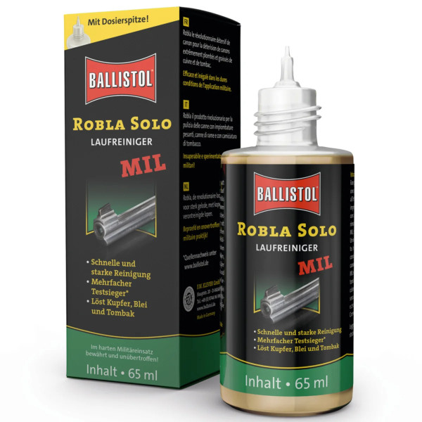 BALLISTOL SOLO MIL LAUFREINIGER 65 ml