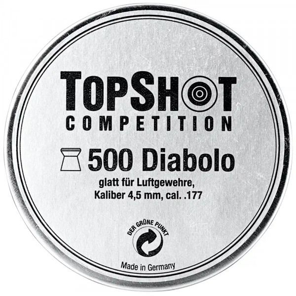 TOPSHOT 4,5MM DIABOLOS - 500 SCHUSS